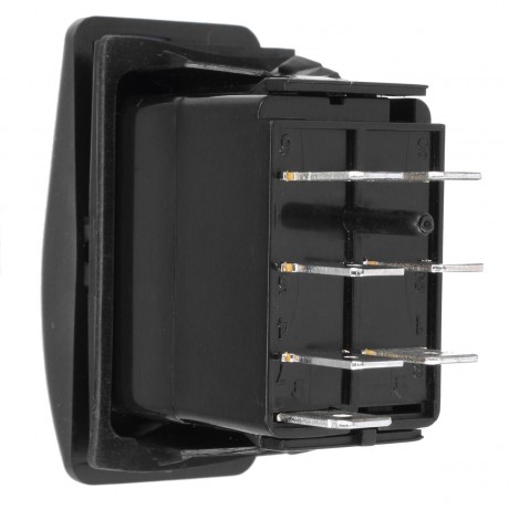 Universal 12V 7 Pins LED Light  Switch DPDT ON-OFF-ON Self-locking Rocker Switch