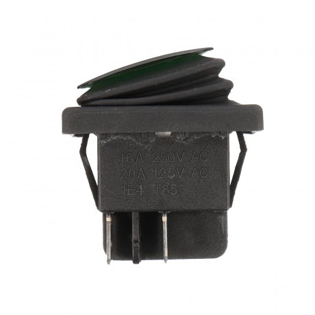 1Pcs 16A 250V 4Pin Waterproof Rocker Switch With Lamp Light Dpst On/Off