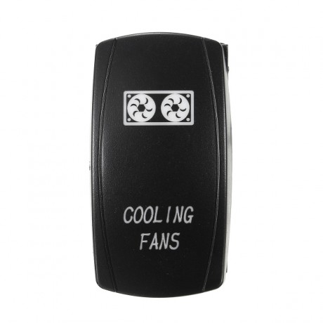 IP68 12-24V 5Pin ON / OFF Rocker Switch LED Cooling Fan Rocker Switch Rocker Toggle Switch