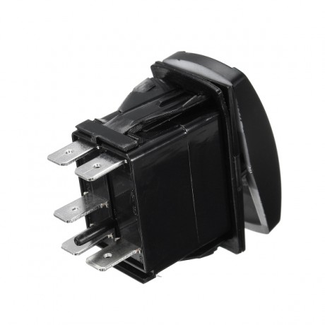 IP68 12-24V 5Pin ON / OFF Rocker Switch LED Cooling Fan Rocker Switch Rocker Toggle Switch