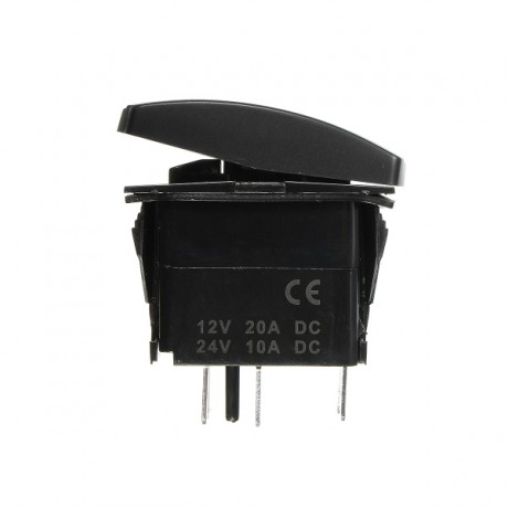 IP68 12-24V 5Pin ON / OFF Rocker Switch LED Cooling Fan Rocker Switch Rocker Toggle Switch