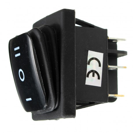 12V Waterproof 6Pin DPDT Locking ON-OFF-ON Rectangle Rocker Switch