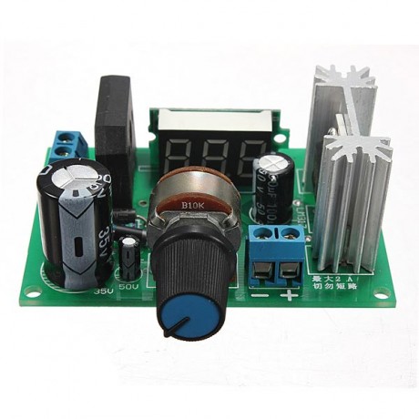 LM317 Adjustable Voltage Regulator Step Down Power Supply Module With LED Meter