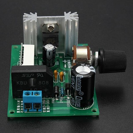 LM317 Adjustable Voltage Regulator Step Down Power Supply Module With LED Meter