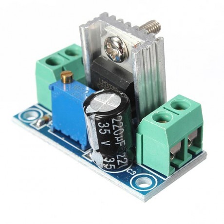 LM317 DC-DC Linear Converter Buck Step Down Low Ripple Power Supply Module