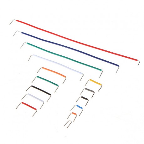 5 x 140pcs U Shape Solderless Breadboard Jumper Cable Dupont Wire Arduino Shield