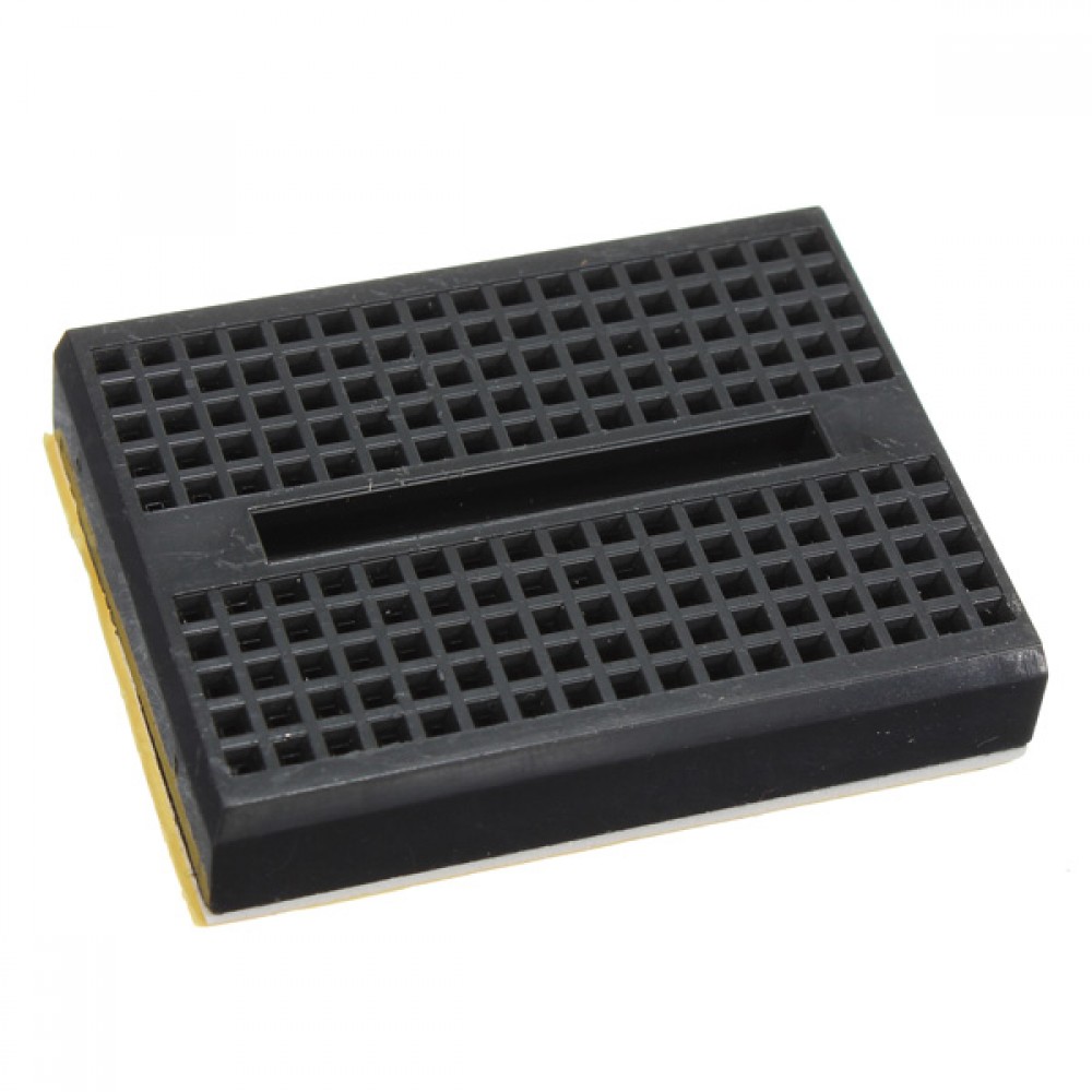 10Pcs Black 170 Holes Mini Solderless Prototype Breadboard