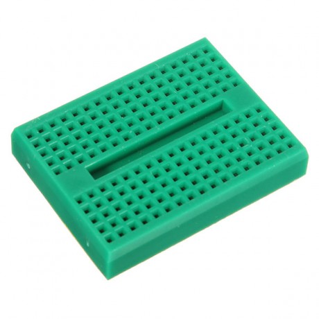 10Pcs Green 170 Holes Mini Solderless Prototype Breadboard