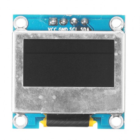 0.96 Inch 4Pin Blue Yellow IIC I2C OLED Display With Screen Protection Cover