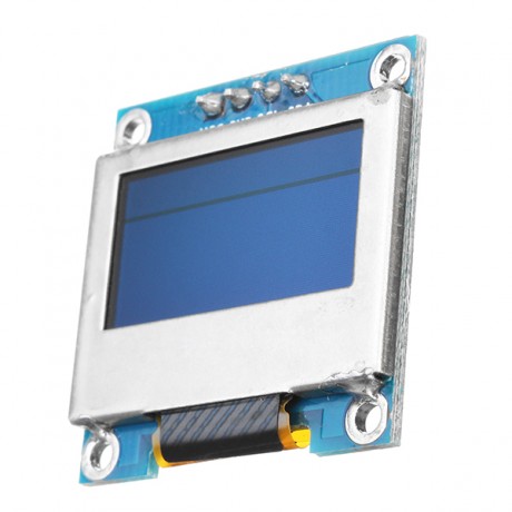 0.96 Inch 4Pin Blue Yellow IIC I2C OLED Display With Screen Protection Cover