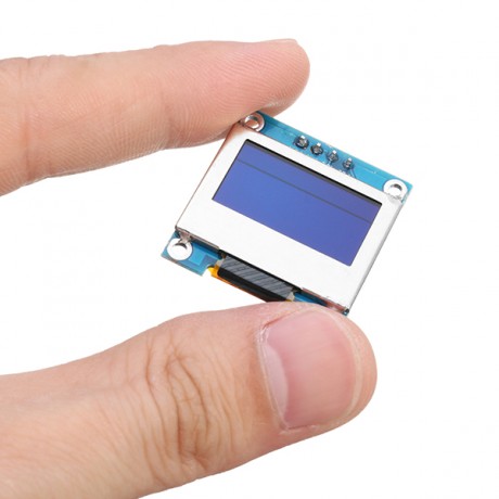 0.96 Inch 4Pin Blue Yellow IIC I2C OLED Display With Screen Protection Cover