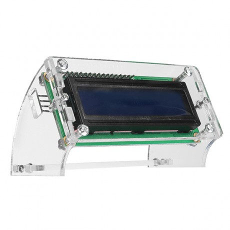 Geekcreit IIC / I2C 1602 Blue Backlight LCD Display Module With Shell Bracket