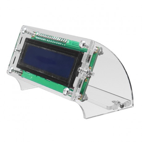 Geekcreit IIC / I2C 1602 Blue Backlight LCD Display Module With Shell Bracket