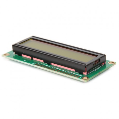 1602 Yellow Backlight LCD Display Module With 2.5 Inches LCD1602 LCD Shell