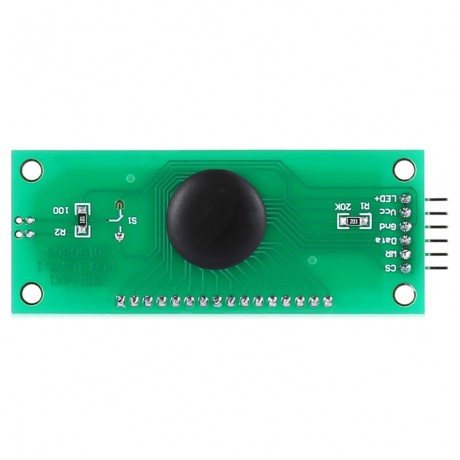 LDTR WG0101 2.4 inch 6-digit 7-segment LCD Display Module