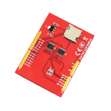 2.4 Inch TFT LCD Shield ILI9341 240*320 Touch Board 65K RGB Color Display Module With Touch Pen UNO