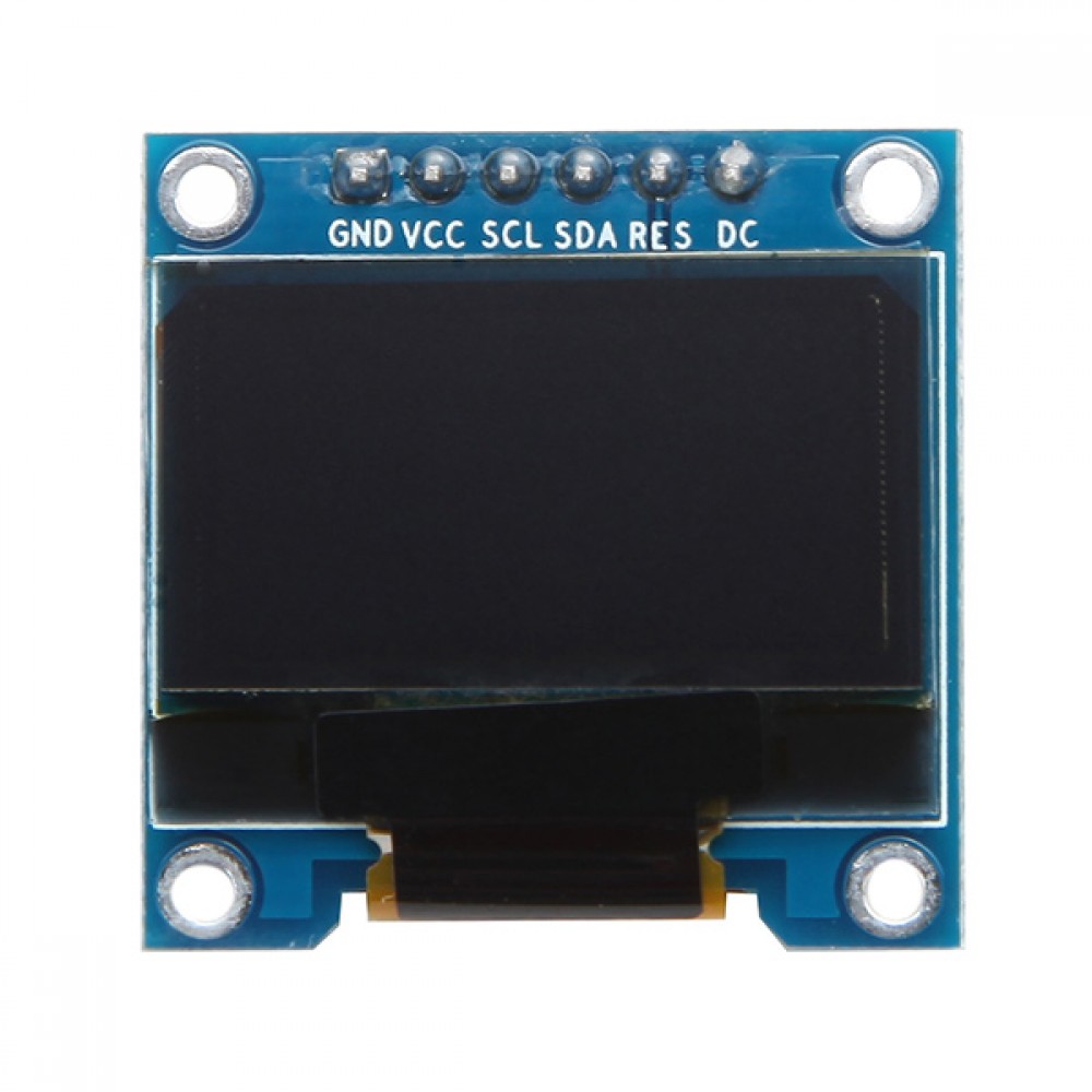 3Pcs 0.96 Inch White SPI OLED Display Module 12864 LED