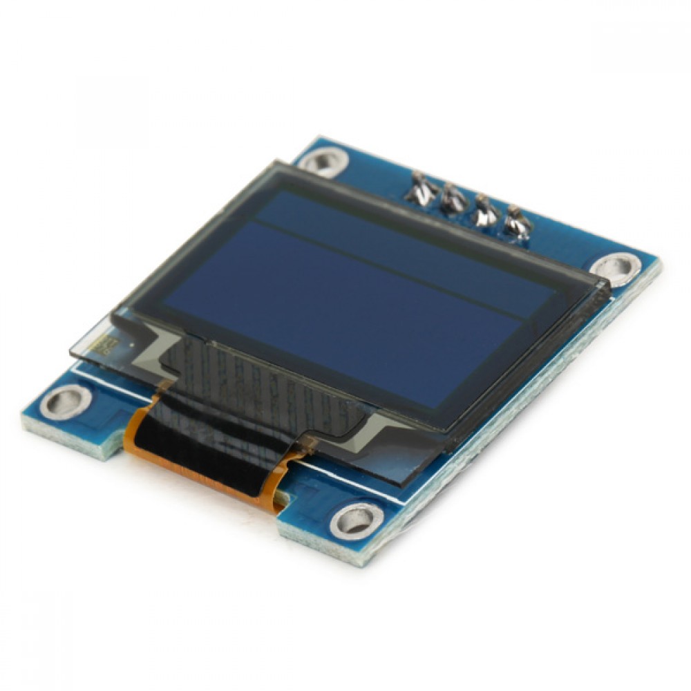 3Pcs 0.96 Inch Blue Yellow IIC I2C OLED Display Module