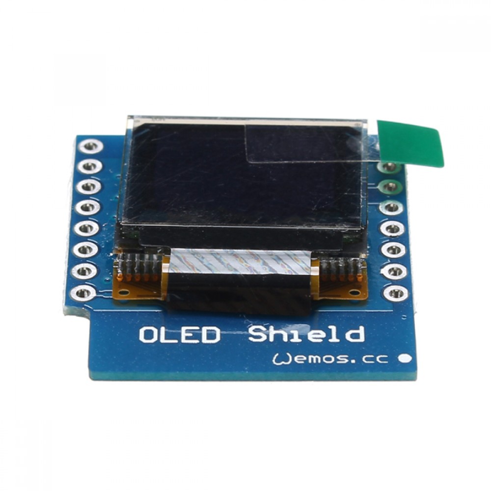 3Pcs Wemos 0.66 Inch OLED Shield For WeMos D1 Mini 64X48 IIC I2C Compatible