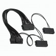 24-Pin ATX Computer Power Supply Adapter Cable for Bitcoin Mining PC