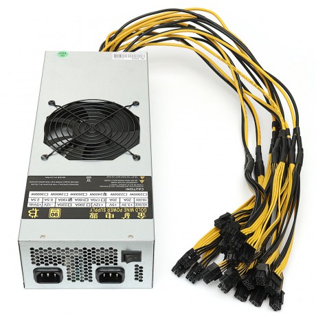 2400W Miner Mining Machine Mining Power Supply APW3