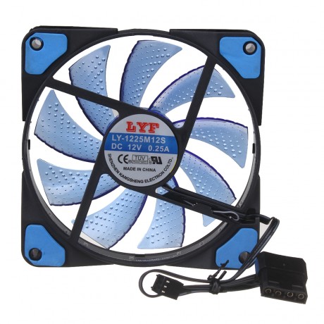 Miner Mining Fan Mining Machine Fan 15 Lamps 12cm 4Pin CPU Cooling fans