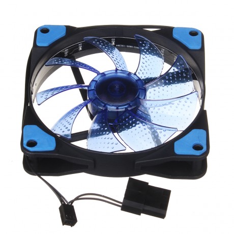 Miner Mining Fan Mining Machine Fan 15 Lamps 12cm 4Pin CPU Cooling fans