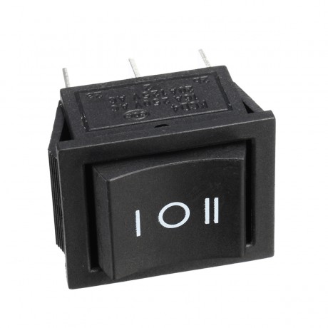 250V AC 6 Pin 3 Position Momentary Rocker Switch Hoist Boat ON-OFF-ON Switch