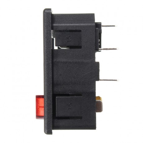 250V 15A AC 3 in 1 Fuse Power Supply Socket Connector Rocker Switch