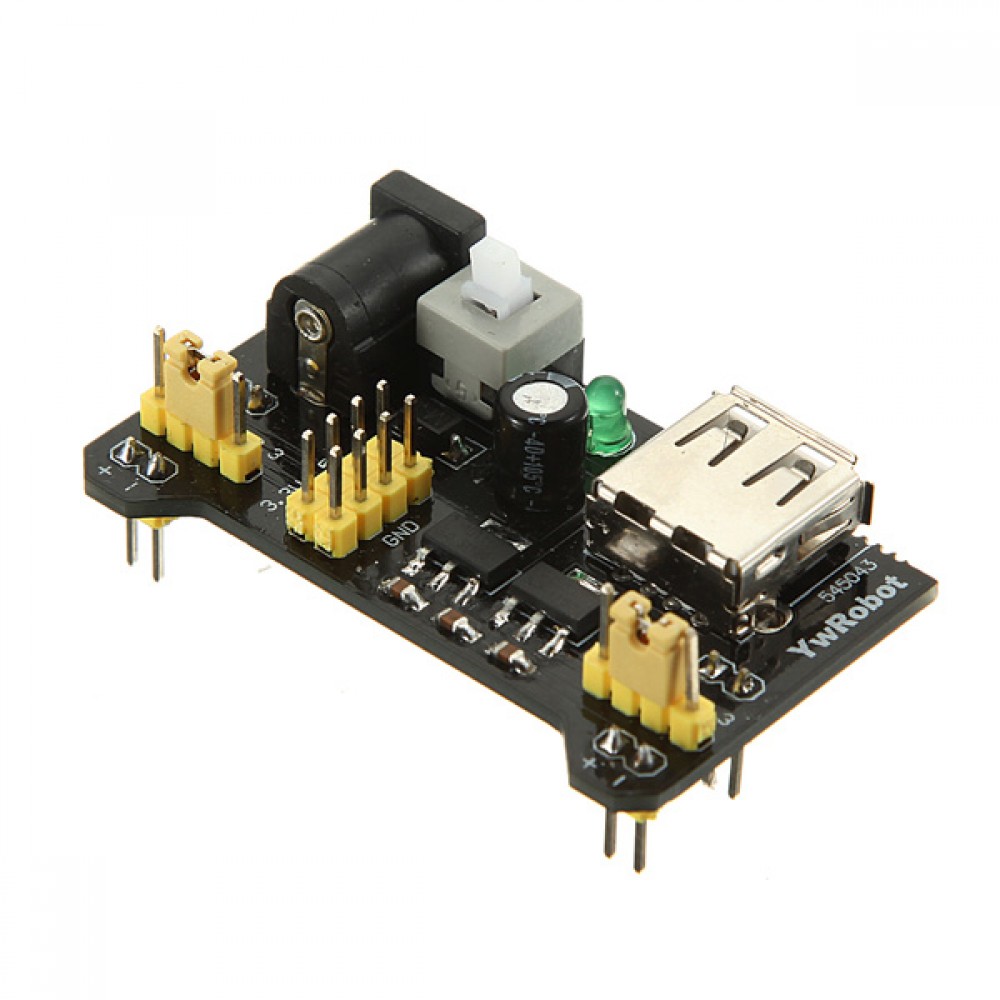 5Pcs MB102 Breadboard Module Adapter Shield 3.3V/5V Board