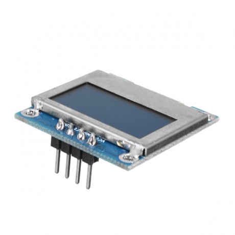 0.96 Inch 4Pin White LED IIC I2C OLED Display With Screen Protection Cover