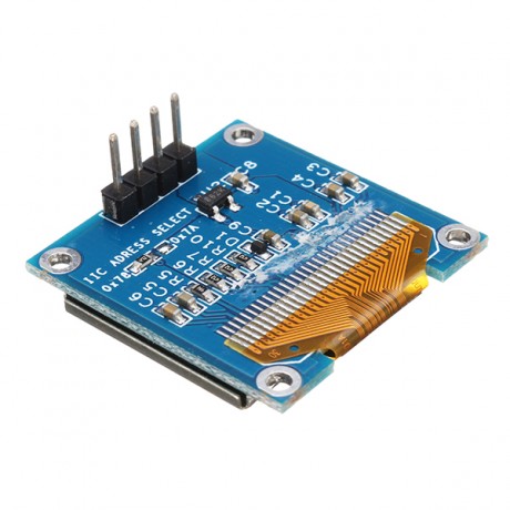 0.96 Inch 4Pin White LED IIC I2C OLED Display With Screen Protection Cover