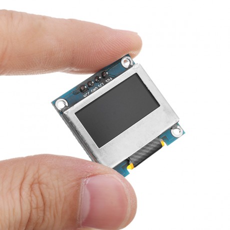 0.96 Inch 4Pin White LED IIC I2C OLED Display With Screen Protection Cover